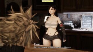 Last Dream VII FF7 - Tifa Back Bar Video Part 1 (Sound) By Secazz Animation CG Anime