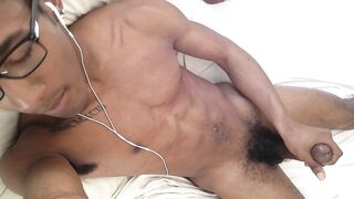 Flawless Nerdy teen BBC Covers U (overhead view)