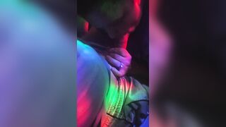 Hawt Latin chick Sucks Large Dong