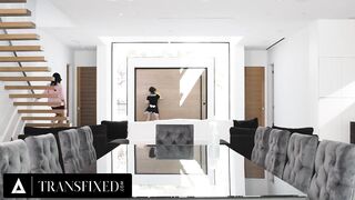 TRANSFIXED - Rich & Lonely Single Trans Ember Fiera Has A Bawdy Mind Towards Her Hot Fresh Maid