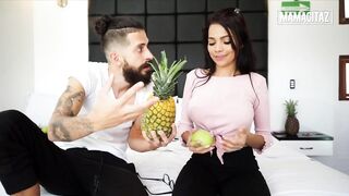 Breasty Latin chick Teen Mila Garcia Mad To Ride Logan Salamanca's Weenie - CARNE DEL MERCADO