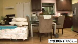 Black pornstar likes screwing a white stud