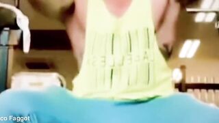 Jackal from the bars of the Insurgentes roundabout makes homosexual porn like a tractable faggot