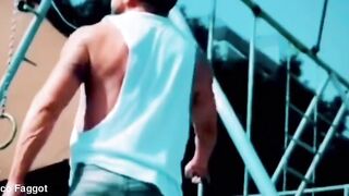 Jackal from the bars of the Insurgentes roundabout makes homosexual porn like a tractable faggot