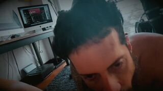 Screwing hardcore and amateur VBLOG making porn movie scenes