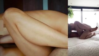 Screwing hardcore and amateur VBLOG making porn movie scenes