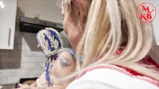 Cookies & Creampies BBC, big beautiful woman, PAWG Fuckfest: The Elves' Throw a Dirty Kitchen Party