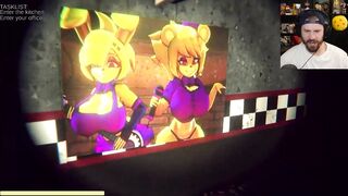 Night Shift at Fazclaire's Nightclub #1 - FNAF Five Nights At Freddy's Parody Game XXX Frenni