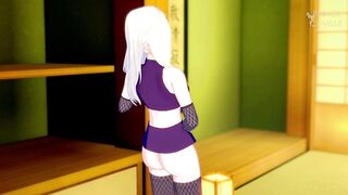 Hawt Ino Yamanaka Fleshly Masturbate Solo Female