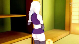 Hawt Ino Yamanaka Fleshly Masturbate Solo Female