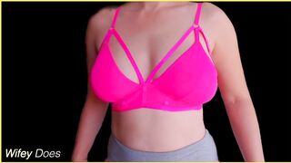 mother I'd like to fuck wears sexy underware and flashes flawless boobs