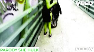 REAL PUBLIC PARODY THAT BABE HULK OUTSIDE GIVING ORAL JOB ANIME REAL CARTOON
