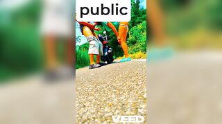 PUBLIC SOLO FEMALE PARK BIKER FEMALE JAMAICA ISLAND ANGELS