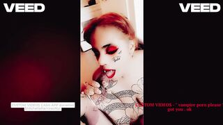 SCI FI PARODY COSPLAY VAMPIRE ROLE PLAY FILTERS SNAPP