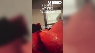 real peeping tom at the window during the time that we've sex