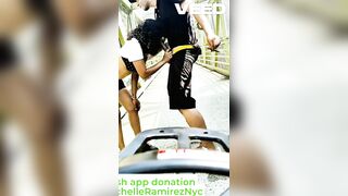 SKULL CANDY PUBLIC FELLATIO OUTSIDE DRINK CUM