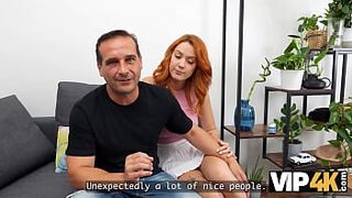 VIP4K. Who is Greater amount Important to U? Hawt sex with Cherry Candle