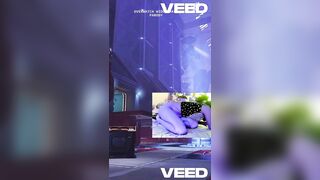 WIDOWMAKER PARODY OVERWATCH BLUE EXOTIC PORN