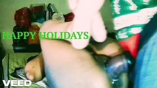 12 INCHES LARGE COCK BBC FOR CHRISTMAS PARTY FUCKFEST