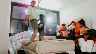 ORAL JOB-SEX WINDOW POV PUBLIC NEIGHBORS CAUGHT