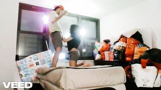 ORAL JOB-SEX WINDOW POV PUBLIC NEIGHBORS CAUGHT