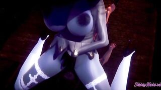 Growing breasts Massive Bazookas CG