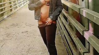 RECENT YORK TOWN OUTSIDE PUBLIC SOLO FEMALE COSPLAY WALKING UNDRESSED