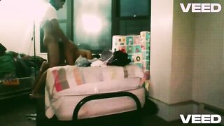 WINDOW SEX PUBLIC DOGGYSTYLE LARGE WANG BBC LATE NIGHT