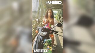 UBER DELIVERY FEMALE PUBLIC NYC REAL