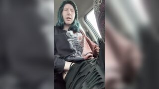 Chubby, Soaked, & Soaked in the Car