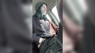 Chubby, Soaked, & Soaked in the Car