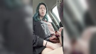 Chubby, Soaked, & Soaked in the Car