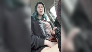 Chubby, Soaked, & Soaked in the Car