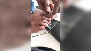 Would u suck those toes?