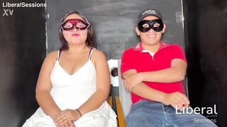 Hawt wife gets screwed by stranger in brilliance gap in front of her cuckold spouse