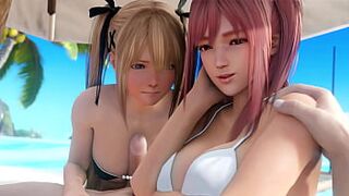 Marie Rose & Honoka sharing - Idle procast