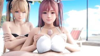 Marie Rose & Honoka sharing - Idle procast