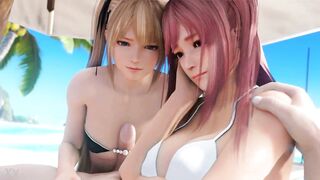 Marie Rose & Honoka sharing - Idle procast