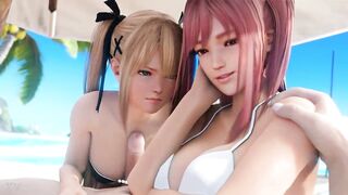 Marie Rose & Honoka sharing - Idle procast