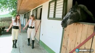 Christy Marks & Terry Nova: 4-way screw in a barn