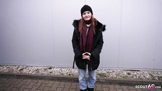 GERMAN SCOUT - Supple Ginger Teen Olivia Westsun at Pick Up no fuck-rubber Casting Bang