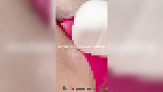 Pants On But My Vagina Is Leaking Moist From The Dildo