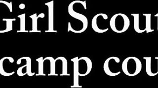 Hotty scout teases camp counselor
