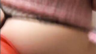 Blondie Tricia gives a lapdance