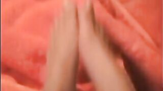 Fany's foot show close up