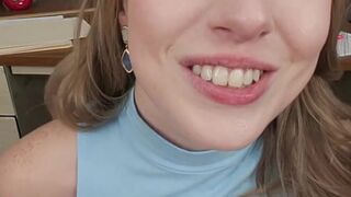 College student Octavia Red utilizes her large boobs