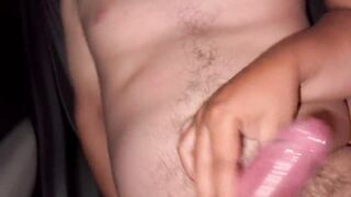 Stepdad screws me truly worthy in the car and screws me indeed precious and I give that massive knob a worthwhile oral sex.