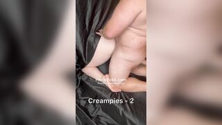 Boyfriend gets sloppy thirds at homemade female gloryhole