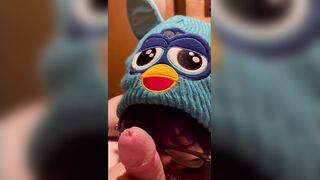 giving head & getting screwed in my furby hat ;three