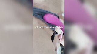 Sloppy Oral pleasure For My 10" Sextoy